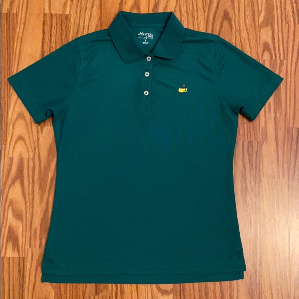 MASTERS TECH GOLF POLO SHIRT Size Small EUC